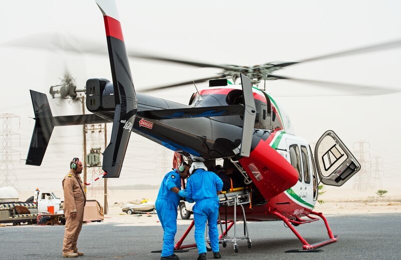 Bell 429展示蚌壳门