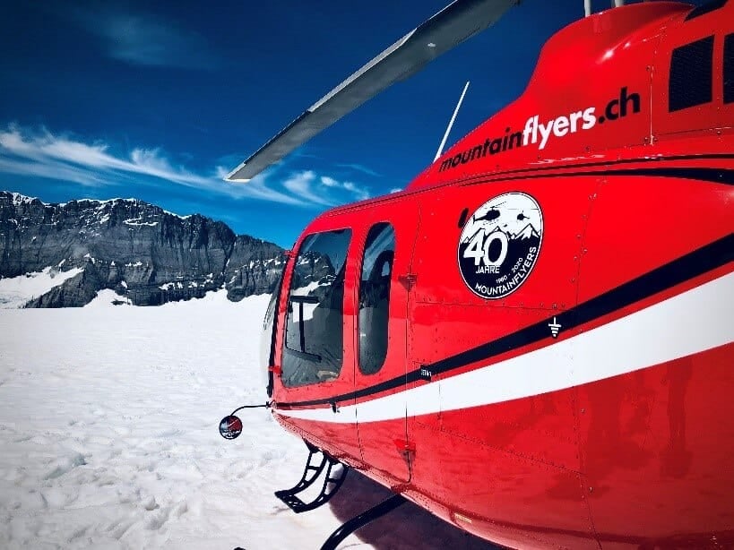 Mountain Flyers - 后方特写